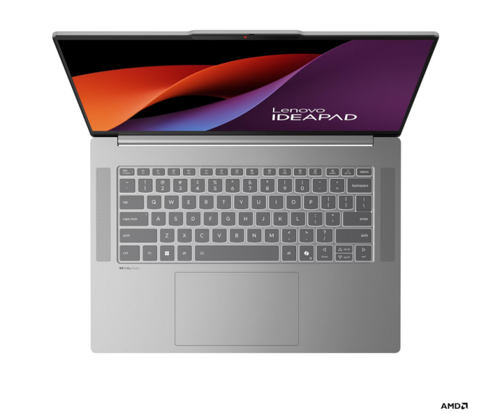 Лаптоп Lenovo IdeaPad Slim 5 15ARP10, AMD Ryzen 5 7535HS 6C (3.3/4.55GHz, 16MB Cache), 15.1" (38.35 cm) WQXGA OLED 500N 165Hz HDR,  AMD Radeon 660M, 16GB LPDDR5x, 512GB M.2 NVMe SSD, Free DOS