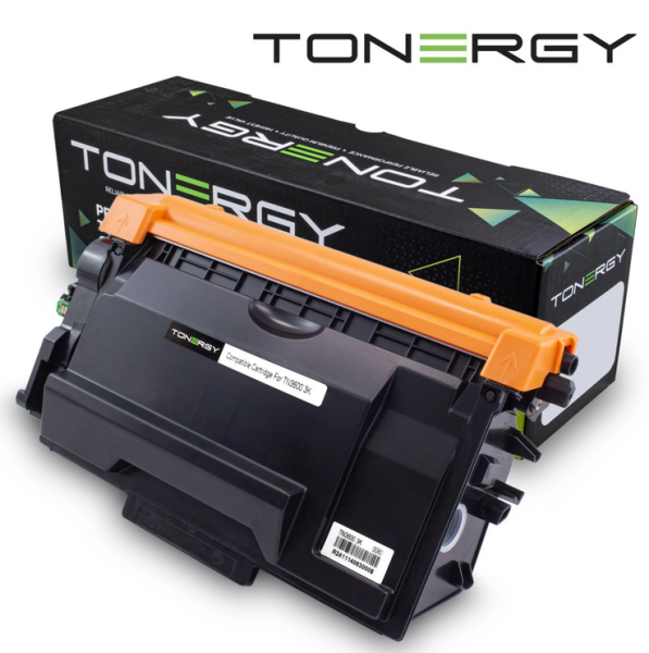 Tonergy съвместима Тонер Касета Compatible Toner Cartridge BROTHER TN-3600 Black, Standard Capacity 3k
