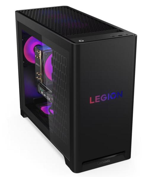 Компютър Lenovo Legion T5 30AGB10, AMD Ryzen 9 7950X3D 16C (4.2/5.7GHz, 32M), NVIDIA RTX 5070 12GB GDDR7, 2 x 16 GB DDR5 5600MHz, 1TB SSD M.2 NVMe, Free DOS