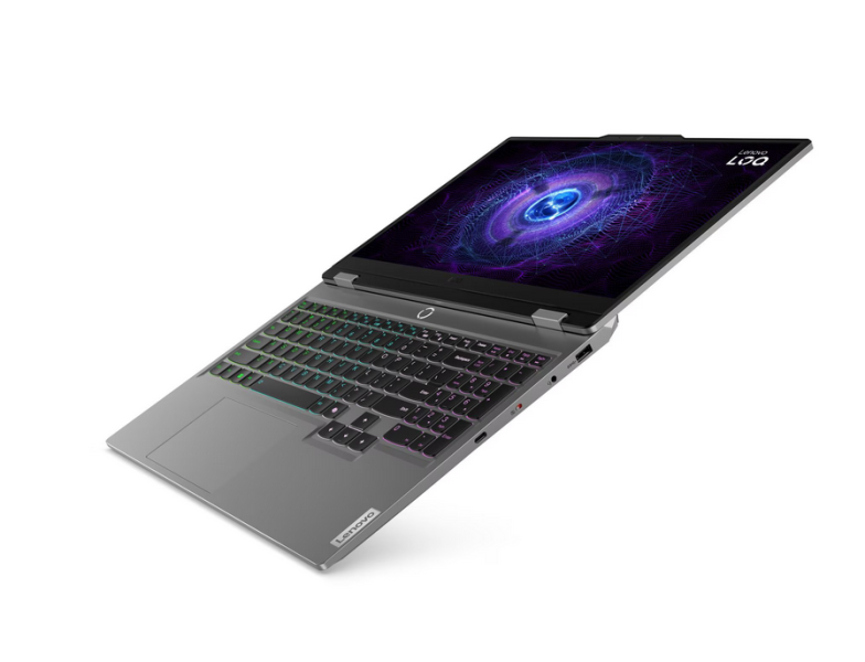 Лаптоп Lenovo LOQ 15IRX9, Intel Core i5-13450HX 10C (2.4/4.6GHz, 20MB Cache), 15.6'' (39.62 cm) FHD IPS Anti-glare, 144MHz, NVIDIA RTX 4050 6GB GDDR6, 24GB DDR5, 512GB M.2 NVMe SSD, Free DOS