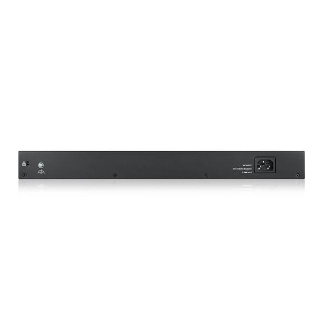 Комутатор ZyXEL GS1900-48HP v2, 48-port GbE L2 Smart Switch, 170 Watt, rackmount