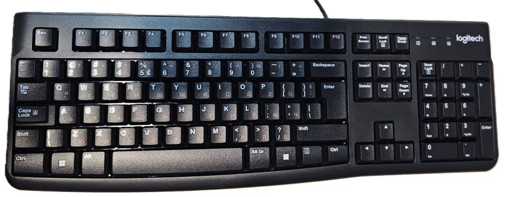 Клавиатура Logitech K120 for Business, (US), USB