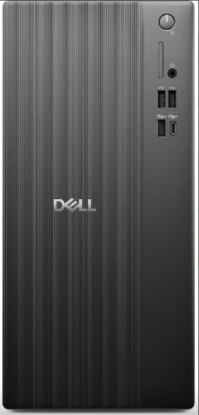 Компютър Dell Tower ECT1250, Intel Core i5-14400 10C (1.80 / 4.70 GHz, 20 MB Cache), Intel UHD Graphics 730, 8GB DDR5, 512GB SSD M.2 NVMe, Ubuntu