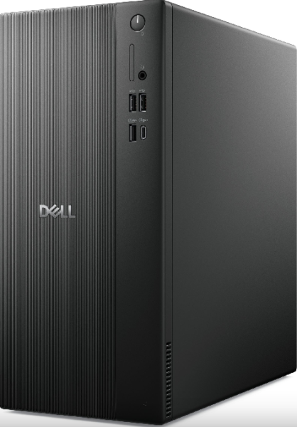 Компютър Dell Tower ECT1250, Intel Core i5-14400 10C (1.80 / 4.70 GHz, 20 MB Cache), Intel UHD Graphics 730, 8GB DDR5, 512GB SSD M.2 NVMe, Ubuntu
