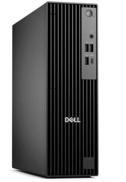 Компютър Dell Pro Slim QCS1250, Intel Core Ultra 5 235 14C (2.9 / 5.0 GHz, 24 MB Cache), Integrated Graphics, 8GB DDR5, 512GB SSD M.2 NVMe, Ubuntu