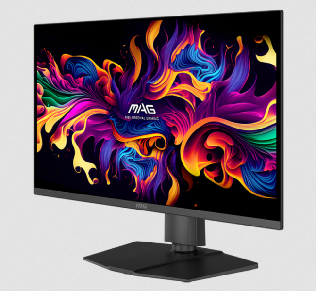 Монитор MSI MAG 271QP QD-OLED X24 Gaming Monitor, 26.5" (67.31 cm) WQHD QD-OLED Display, 240Hz, 0.03ms (GTG), 1000 cd/m², HDMI, DP