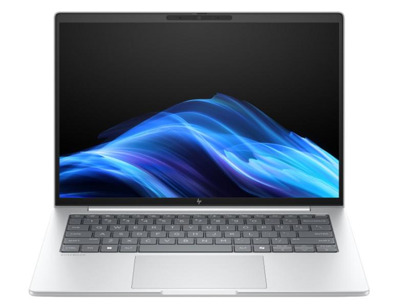Лаптоп HP EliteBook 8 G1i AI, Intel Core Ultra 7 255U 12C (1.7 / 5.2 GHz, 12MB Cache), 14.0" (35.56 cm) 2.5K IPS, 120Hz, 32GB DDR5, 1TB M.2 NVMe SSD, Windows 11 Pro