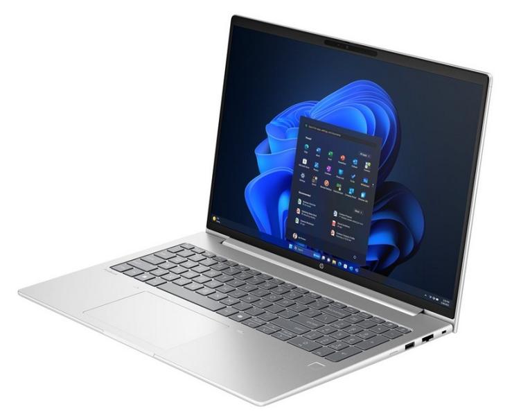Лаптоп HP ProBook 4 G1i 16 AI, Intel Core Ultra 7 255U 12C (1.7 / 5.2 GHz, 12 MB cache), 16.0" (40.64 cm), WUXGA IPS, Intel Arc 4 Core, 16GB DDR5, 512GB M.2 NVMe SSD, Free DOS