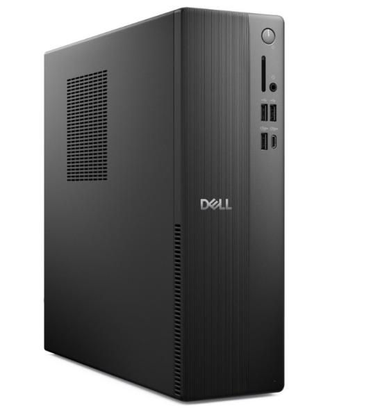 Компютър Dell Slim CS1250, Intel Core i5-14400 10C (2.50 / 4.70 GHz, 20MB Cache), Intel UHD Graphics 730, 8GB DDR5, 512GB SSD M.2 NVMe, Wi-Fi+BT, BG KBD+Mouse, Ubuntu