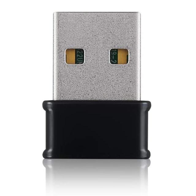 Безжичен Nano Wireless адаптер ZyXEL NWD6602, AC1200 Dual-Band 2.4Ghz (300 Mbps)/5GHz (867 Mbps), USB 2.0