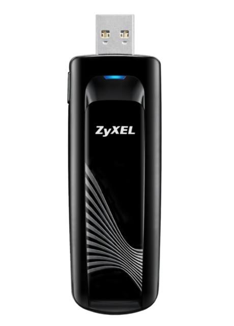Безжичен Wireless адаптер ZyXEL NWD6605 Dual-Band, Wireless AC1200, 802.11ac, 2.4GHz 300Mbps/5GHz 867Mbps, USB 3.0