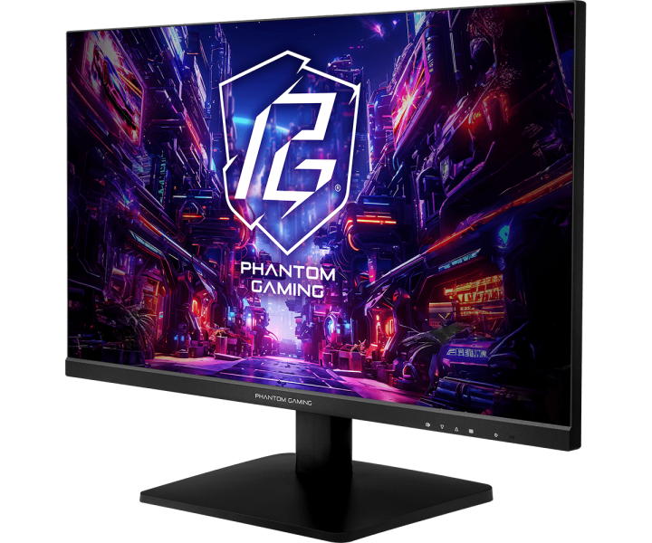 Монитор ASRock PGO27QFS, 27" (68.58cm) FHD IPS Display, 520Hz, 1.0ms, 1000:1, 400cd/m2, HDMI, DP, USB