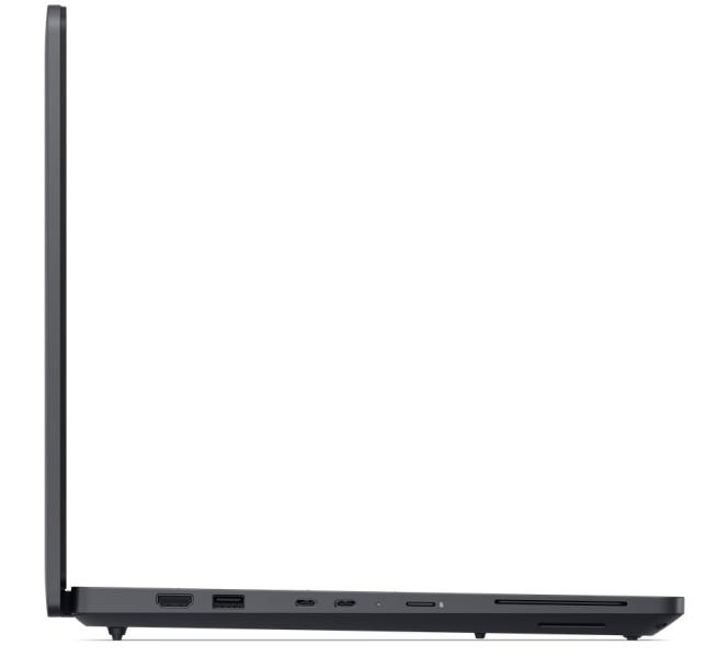 Лаптоп Dell Pro Max 16 MC16250, Intel Core Ultra 7 265H 16C (1.7 / 5.3 GHz, 24MB Cache), 16.0" (40.64 cm) Full HD+ IPS Anti-Glare, LCD NoTouch, NVIDIA RTX PRO 500 6GB GDDR7, 32GB DDR5, 512 GB M.2 NVMe SSD, WiFi+BT, IR Cam+Mic, BG Backlit KBD, Ubuntu