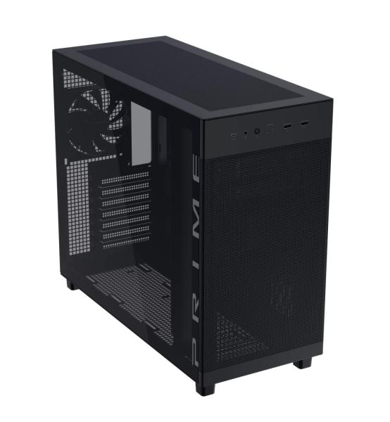 Кутия ASUS PRIME AP303 TG, Middle Tower, 2 x USB 3.2, 1 x USB Type C 3.2, 1 x headphone / Microphone, ATX / Micro-ATX / Mini-ITX