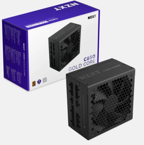 Захранване NZXT C850 Core, 850W, Active PFC, ATX 3.1, 80 PLUS GOLD, Fully Modular