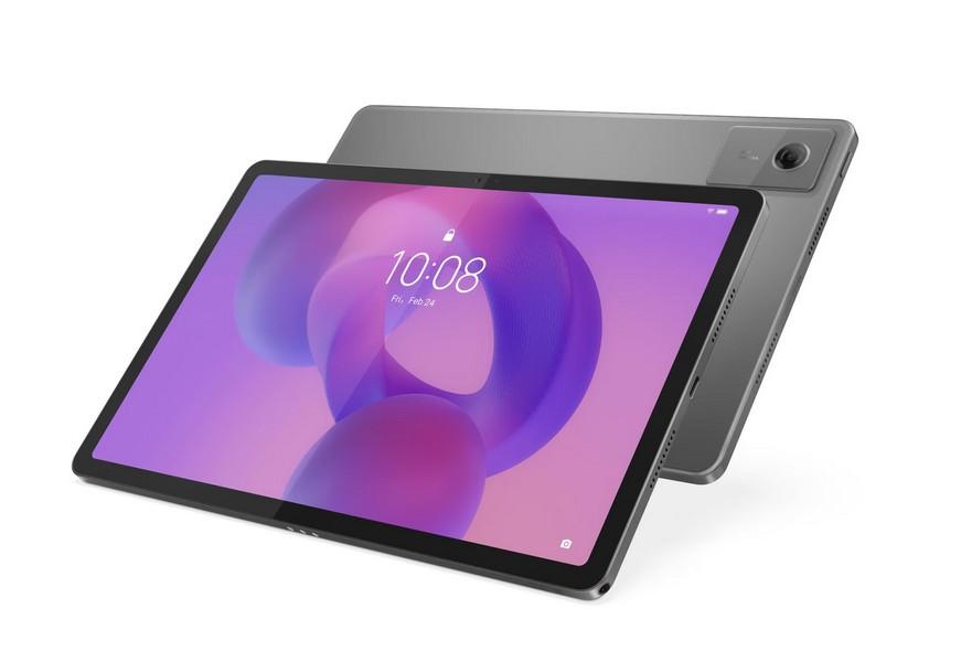 Таблет Lenovo Idea Tab, 11.0" (27.94 cm) 2.5K IPS Anti-glare, 90Hz, Touchscreen, MediaTek Dimensity 6300, 8GB LPDDR4x, 256GB UFS 4.0, Android 15, Luna Grey