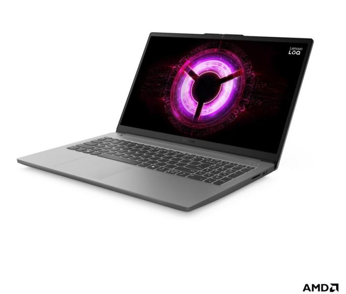 Лаптоп Lenovo LOQ Essential 15ARP10E,AMD Ryzen 7 7735HS 8C (3.2 / 4.7 GHz, 16MB Cache), 15.6'' (39.62 cm) FHD IPS Anti-glare Display, 144Hz, NVIDIA GF RTX4050 6GB GDDR6 DLSS 3, 16GB DDR5, 1TB M.2 NVMe SSD, Free DOS
