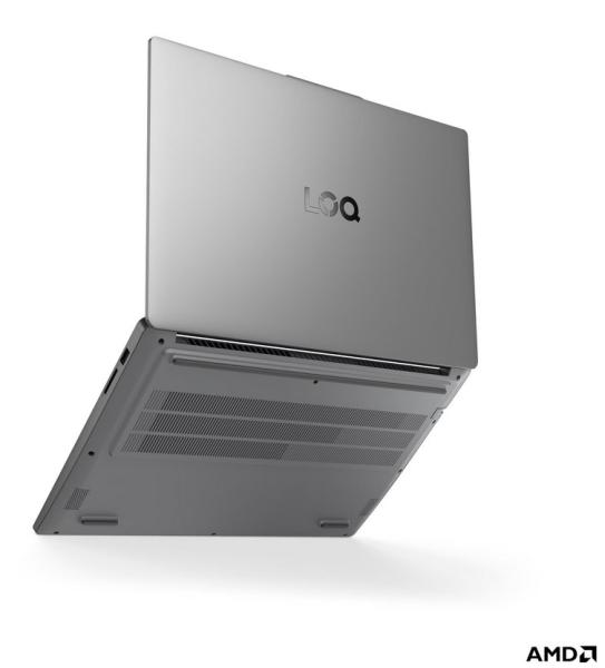 Лаптоп Lenovo LOQ Essential 15ARP10E,AMD Ryzen 7 7735HS 8C (3.2 / 4.7 GHz, 16MB Cache), 15.6'' (39.62 cm) FHD IPS Anti-glare Display, 144Hz, NVIDIA GF RTX4050 6GB GDDR6 DLSS 3, 16GB DDR5, 1TB M.2 NVMe SSD, Free DOS