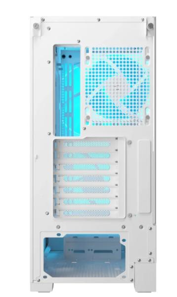 Кути COUGAR AIRFACE 180 PC Case White, Mid Tower, 2 x USB 3.0, 1 x USB Type-C 3.2, Mic x 1 / Audio x 1, Mini ITX / Micro ATX / ATX
