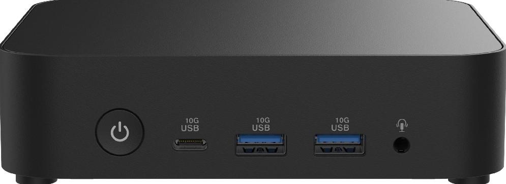 Компютър ASUS NUC 14 Essential, Intel Core 3 N355 8C (3.0/3.9GHz, 6 MB Cache), Intel UHD Graphics 32EUs, no Storage/no RAM, WiFI6E+BT 5.3, 1 x Ethernet 2.5G, Slim Kit 