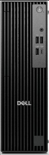 Компютър Dell Pro Slim QVS1260, Intel Core i3-14100 4C (3.5 / 4.7 GHz, 12MB Cache), Intel UHD Graphics 730, 8GB DDR5, 512 GB SSD M.2 NVMe, WiFi+BT, BG KBD+Mouse, Ubuntu