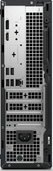 Компютър Dell Pro Slim QVS1260, Intel Core i3-14100 4C (3.5 / 4.7 GHz, 12MB Cache), Intel UHD Graphics 730, 8GB DDR5, 512 GB SSD M.2 NVMe, WiFi+BT, BG KBD+Mouse, Ubuntu