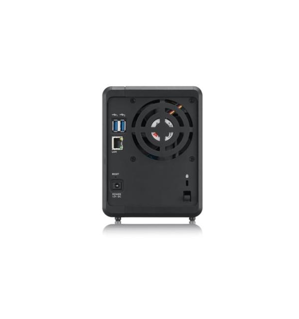 Мрежов сторидж ZyXEL NAS326, 2-bay Single Core Personal Cloud Storage, Dual Core CPU 1.3GHz, 512MB DDR3 memory, 2 SATA II 2.5"/3.5"HDD, RAID 1/0, JBOD, 2x USB 3.0 + 1x USB2.0, 1Gbps LAN, DLNA, FTP, BitTorrent Client, ownCloud/Dropbox/Memopal, smart f
