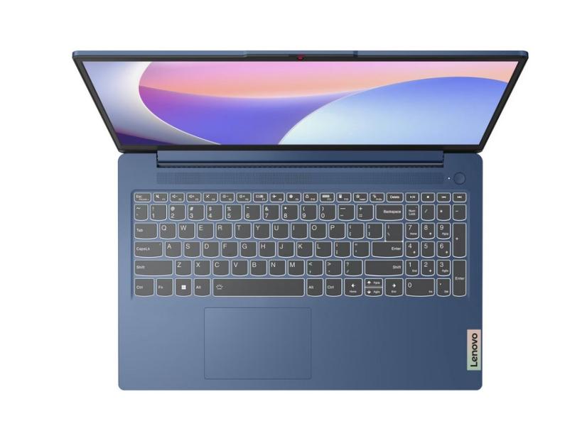 Лаптоп Lenovo IdeaPad Slim 3 15IRU8, Intel Core i3-1315U 6C (0.9 / 4.50 GHz, 10MB Cache), 15.6'' (39.62 cm) FHD, Intel UHD Graphics 64EUs, 8GB LPDDR5, 512GB M.2 NVMe SSD, Free DOS