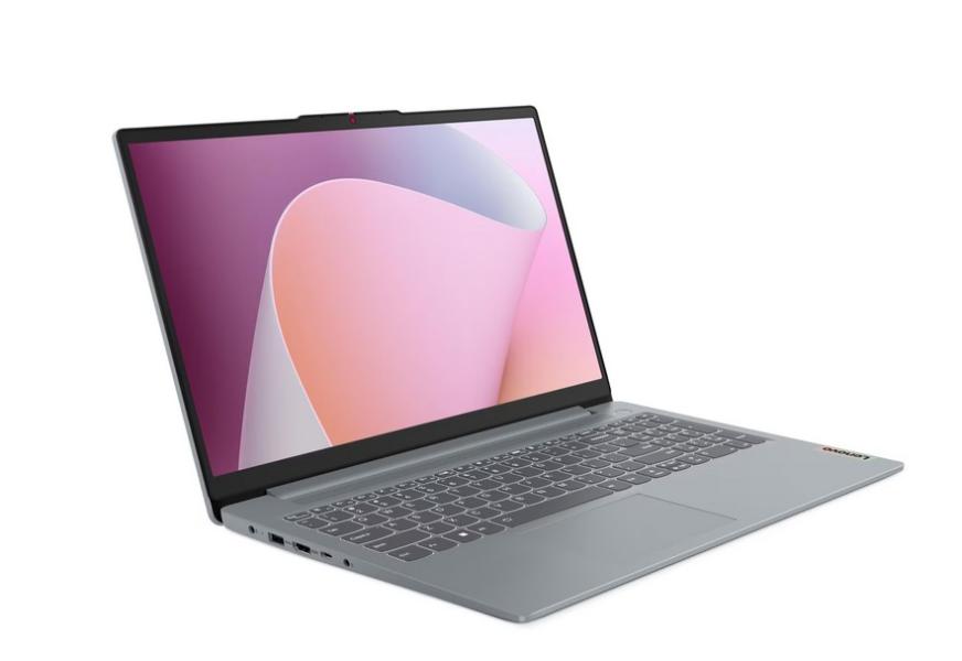 Лаптоп Lenovo IdeaPad Slim 3 15AMN8, AMD Ryzen 3 7320U 4C (2.4 / 4.1GHz, 4MB Cache), 15.6'' (39.62 cm) FHD TN, AMD Radeon 610M, 16GB LPDDR5, 512GB M.2 NVMe SSD, Free DOS