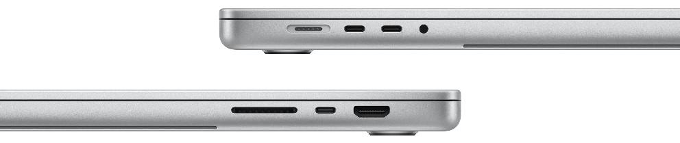 Лаптоп Apple MacBook Pro 16, Apple M4 Max 14C (2.89/4.41GHz, 4MB), 16.2" (41.15cm) Liquid Retina XDR 120Hz Display, 32 ядра GPU Apple M4 Max, 36GB LPDDR5X, 1TB SSD, 3x Thunderbolt 5, Silver, macOS