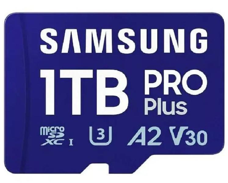 Карта памет Samsung PRO, microSDXC, 1TB, UHS-I, U3, V30, A2