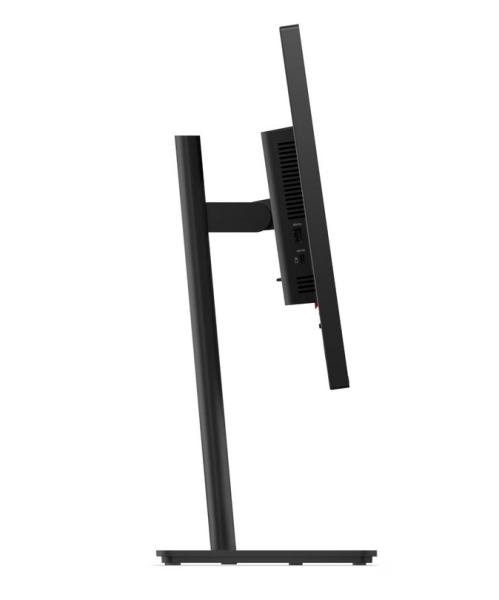 Монитор Lenovo ThinkVision T24D-40, 23.8" (60.45 cm) FHD WLED IPS QHD, 4ms (GtG), 120Hz, 250 cd/m², HDMI, DP, 1x RJ45, USB Hub, USB Type-C 15W, Tilt, Swivel, Pivot, Height Adjust Stand