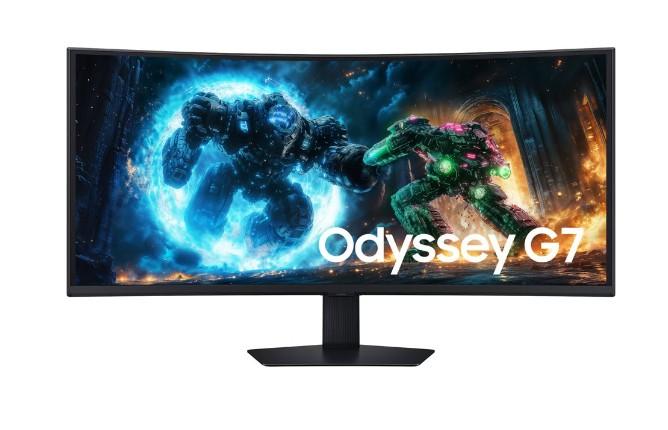 Монитор Samsung Odyssey G7 G75F, 40" (101.6 cm) WUHD VA Display, 180Hz, 1ms, 350 cd/m2, DisplayPort, HDMI, USB