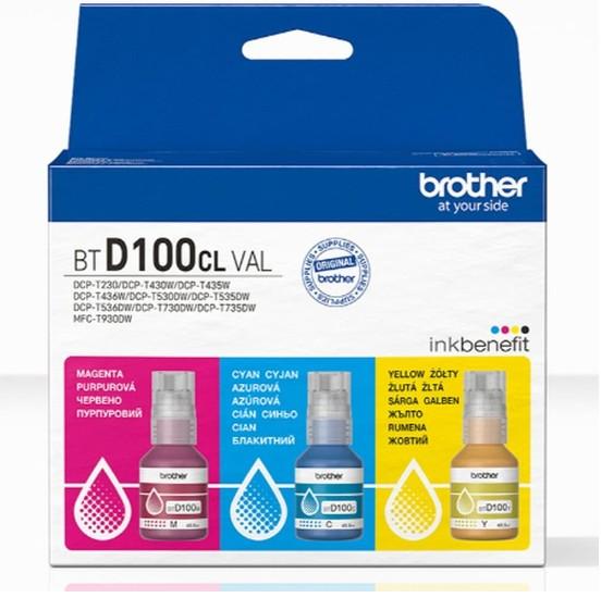 Мастило за Brother MFC-T930DW, DCP-T830DW/T730DW/T530DW/T430W, DCP-T230 - 1x C/M/Y