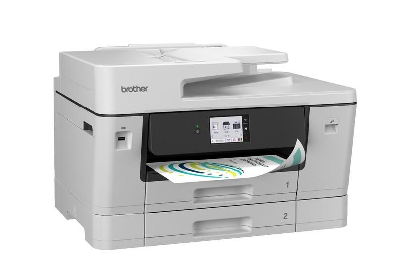 Мастилоструйно многофункционално устройство Brother MFC-J3960DW, A3, цветен, принтер/копир/скенер/факс, 1200 dpi x 4800, 31 стр./мин, LAN, Wi-Fi, USB 