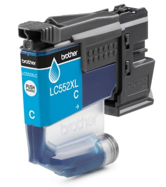 Консуматив за Brother LC-552XLC, MFC-J3660DW, MFC-J3960DW, Cyan - 1 500 pages