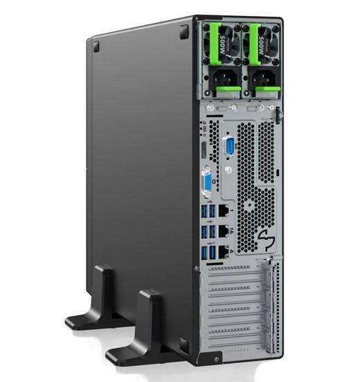 Сървър FUJITSU PRIMERGY TX1320 M6, Intel Xeon 6369P 8C (3.3 / 5.7 GHz, 24MB Cache), 32GB DDR5, No SSD/HDD, 2 x LAN Gigabit Ethernet , 2 x 500W 80 PLUS Titanium