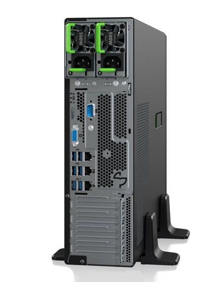 Сървър FUJITSU PRIMERGY TX1320 M6, Intel Xeon 6369P 8C (3.3 / 5.7 GHz, 24MB Cache), 32GB DDR5, No SSD/HDD, 2 x LAN Gigabit Ethernet , 2 x 500W 80 PLUS Titanium