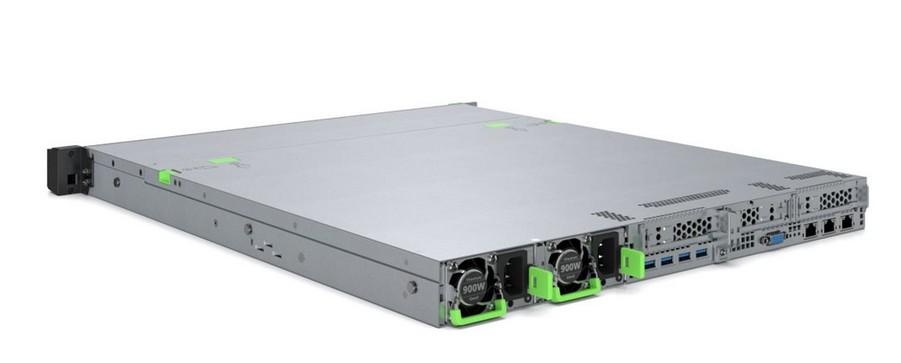 Сървър FUJITSU PRIMERGY RX1330 M6, Intel Xeon 6369P 8C (3.3 / 5.7 GHz, 24MB Cache), 32GB DDR5, No SSD/HDD 4xSFF, 2 x LAN Gigabit Ethernet , 500W 80 PLUS Titanium