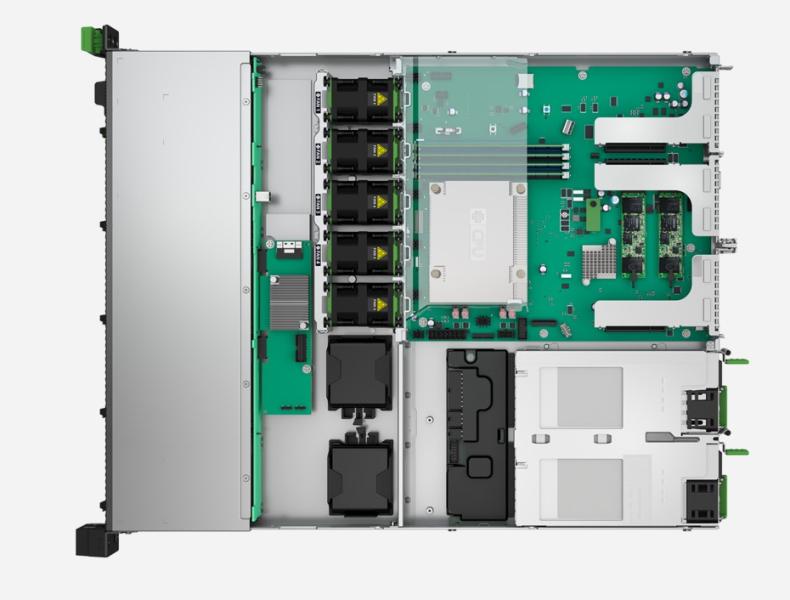 Сървър FUJITSU PRIMERGY RX1330 M6, Intel Xeon 6369P 8C (3.3 / 5.7 GHz, 24MB Cache), 32GB DDR5, No SSD/HDD 4xSFF, 2 x LAN Gigabit Ethernet , 500W 80 PLUS Titanium