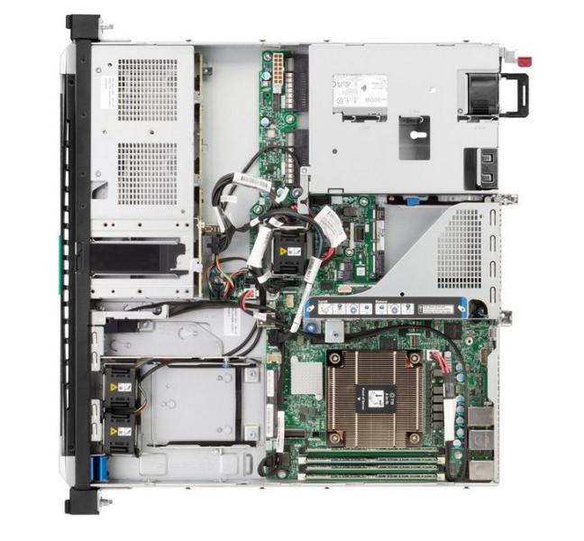 Сървър HPE ProLiant DL20 Gen11, Intel Xeon 6333P 6C (3.1 / 5.2 GHz, 18MB Cache), 32GB DDR5, No SSD/HDD 4xSFF, 4 x LAN Gigabit Ethernet , 800W 80 PLUS Titanium