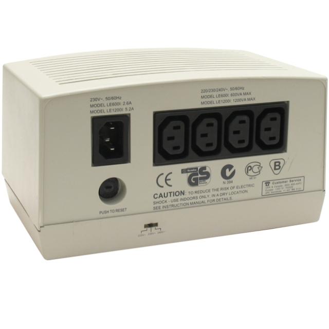 Стабилизатор APC Line-R 1200 Power Conditioner, 1200VA, aвтоматичен регулатор на напрежението