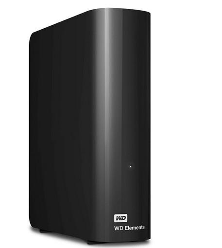 Външен диск Western Digital  Elements Portable, 12TB, 3.5" (8.89 cm), USB 3.2 Gen 1, Черен