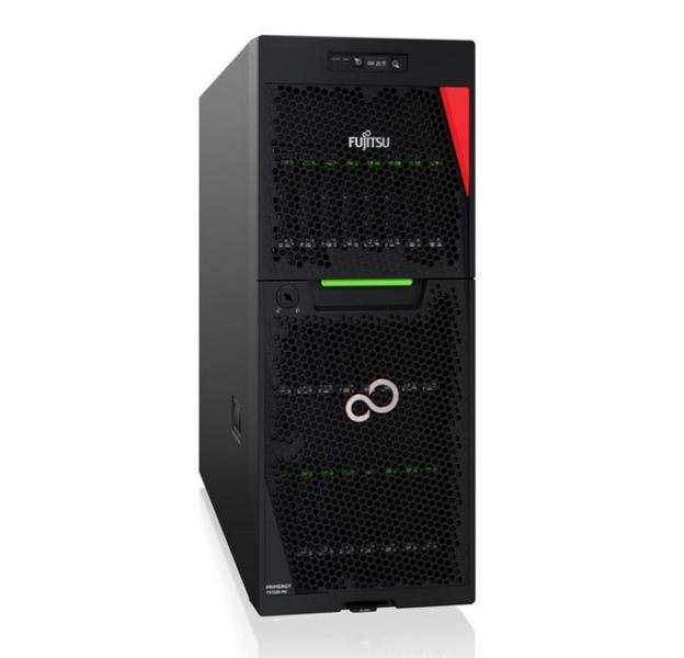 Сървър Fujitsu Primergy TX1330 M6, Intel Xeon 6369P 8C ( 3.30 / 5.7 GHz, 24MB Cache), 32GB DDR5, No HDD 8x2.5inch, 2xLAN RJ45, 2x500W RPS