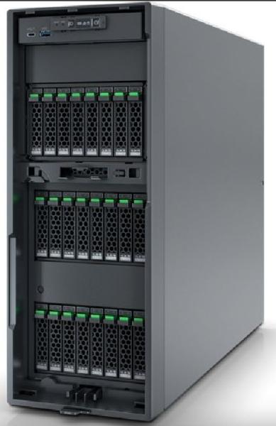 Сървър Fujitsu Primergy TX1330 M6, Intel Xeon 6333P 6C ( 3.1 / 5.2 GHz, 18MB Cache), 32GB DDR5, No HDD 4x2.5inch, 2xLAN RJ45, 2x500W 