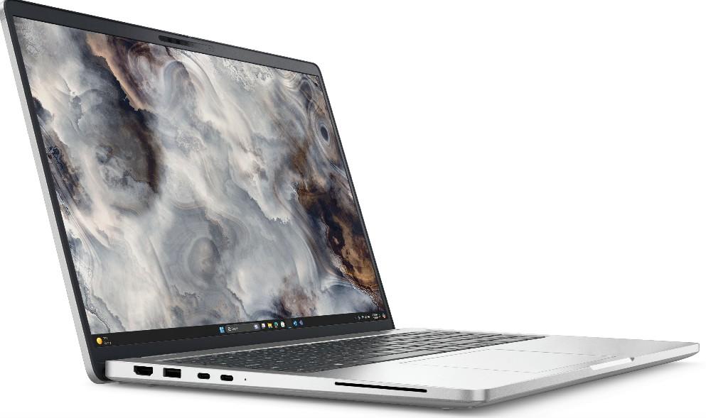 Лаптоп Dell Pro 16 Plus (PB16250), Intel Core Ultra 7 255U 12C (1.7 / 5.2 GHz, 12 MB cache), 16.0" (40.64 cm) FHD+ Non-Touch AG, Integrated Graphics, 16GB DDR5, 512GB M.2 SSD, BG Backlit KBD, Ubuntu