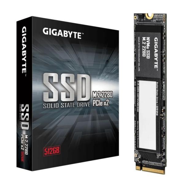 Gigabyte SSD 512GB, NVMe PCIe 3.0