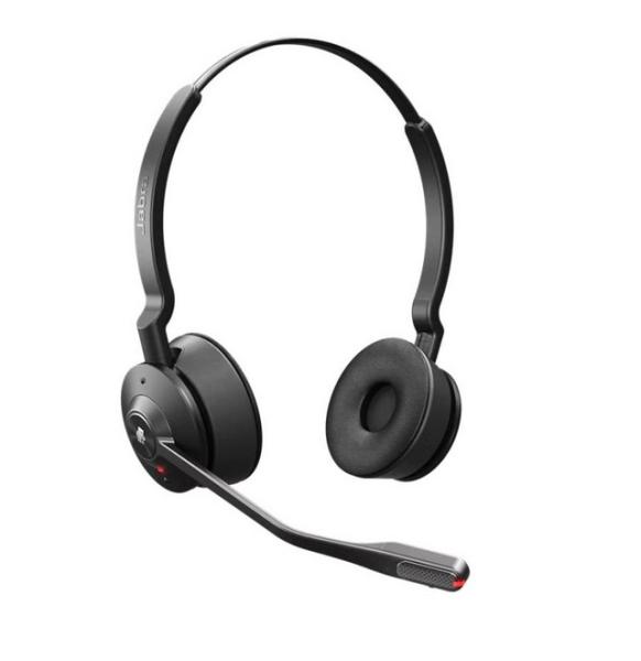 Слушалки Jabra Engage 55 MS, Wireless, USB, микрофон, Jabra SafeTone 2.0, черни