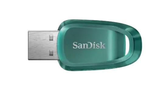 USB памет SanDisk Ultra ECO  512GB, USB 3.2, зелена