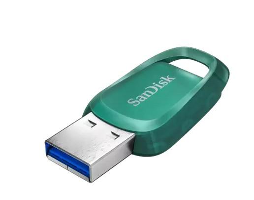 USB памет SanDisk Ultra ECO  512GB, USB 3.2, зелена
